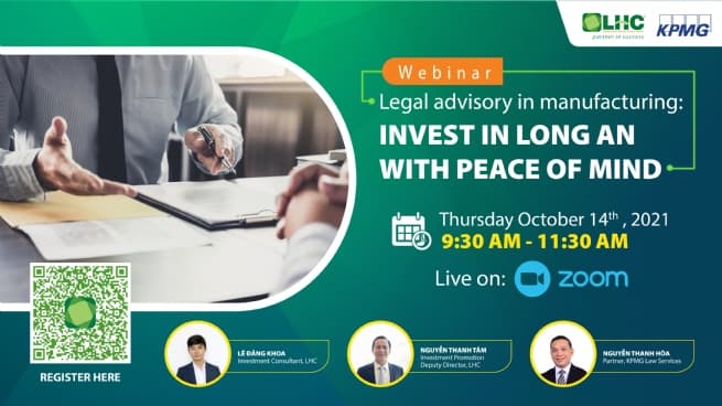 Legal Advisory in Manufacturing: Invest in Long An with Peace of Mind