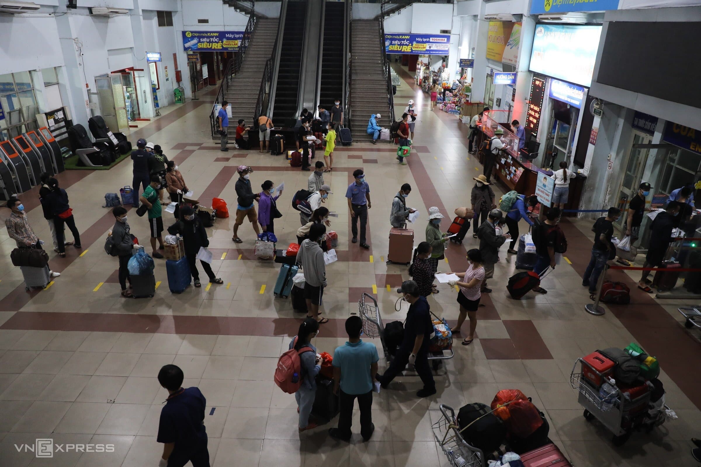 North-South trains get going on new normal tracks