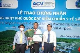 Phu Quoc Airport accredited for upholding health and safety standards