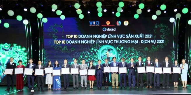 Herbalife Vietnam was Recognized in The Country’s Top 100 Sustainable Businesses 2021