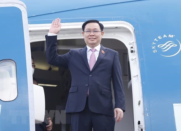 NA Chairman sets off for official visits to RoK, India