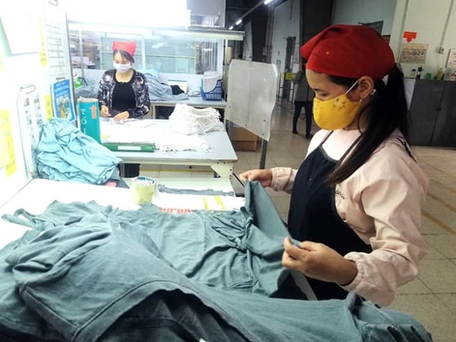 Shinwon Ebenezer Vietnam Co., Ltd Maintaining Business Operations, Containing COVID-19 Pandemic