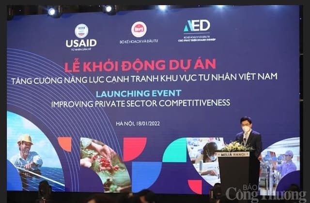 SAID launches US$36 million project to improve competitiveness of Vietnamese private firms