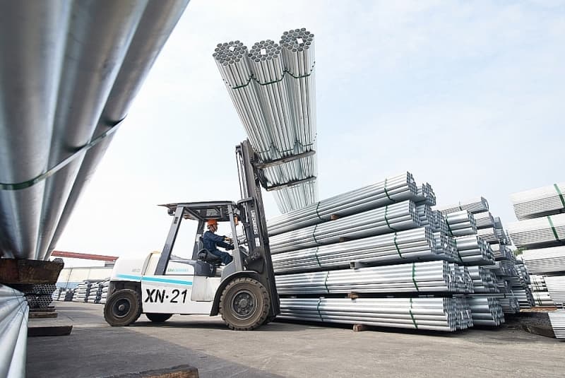 Steel prices down thanks to supply and demand balance