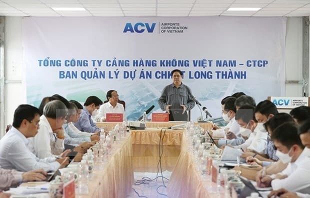 Higher determination needed to ensure progress of Long Thanh airport project: PM