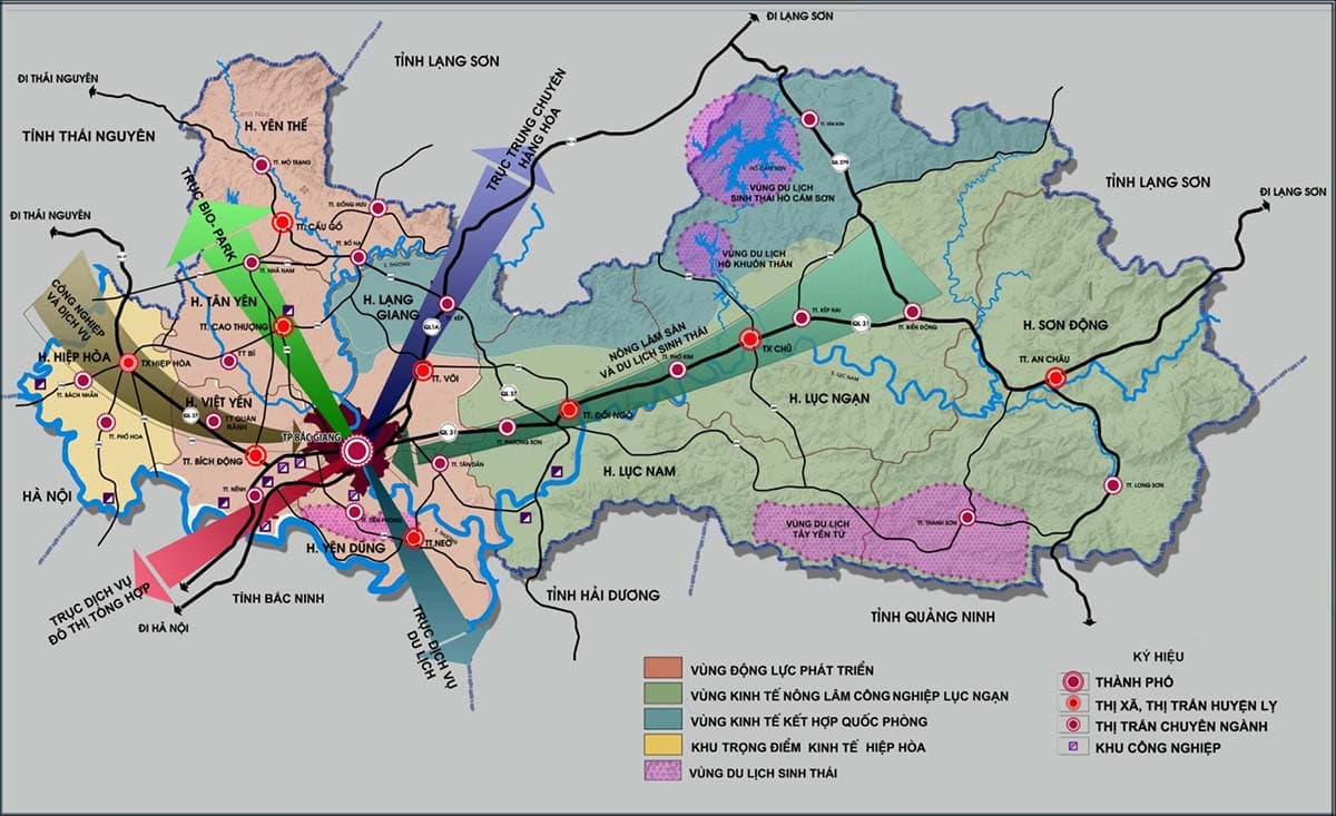Bac Giang Development Master Plan for 2021-2030, towards 2050 ratified