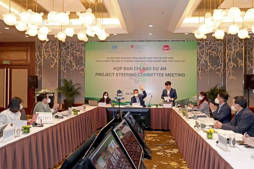 Committee reviewed first third of eco-industrial parks scheme