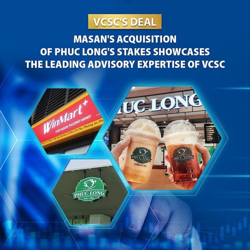 Masan's acquisition of Phuc Long's stakes showcases the leading advisory expertise of VCSC