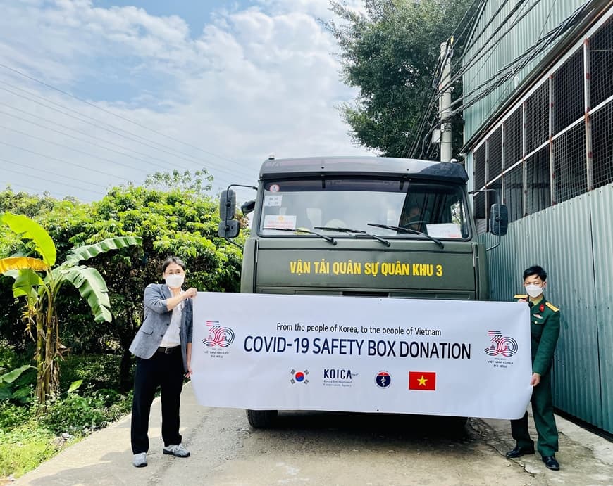 KOICA donates 6.3 million single-use syringes to Viet Nam for COVID-19 prevention