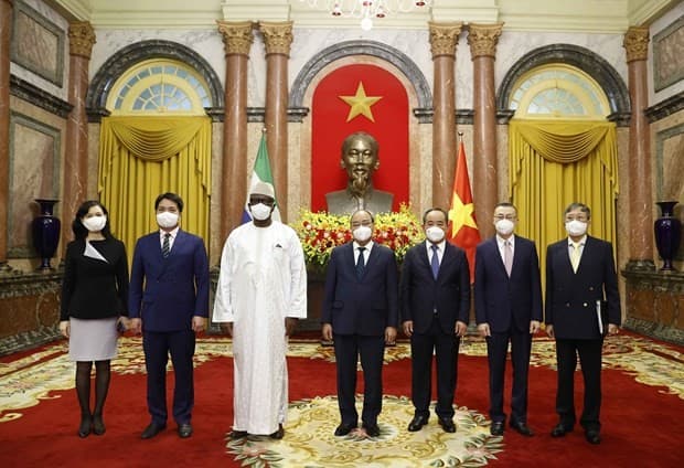 President welcomes newly accredited foreign ambassadors