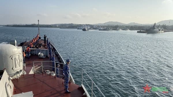 Viet Nam’s frigate completes MILAN 2022 sea phase