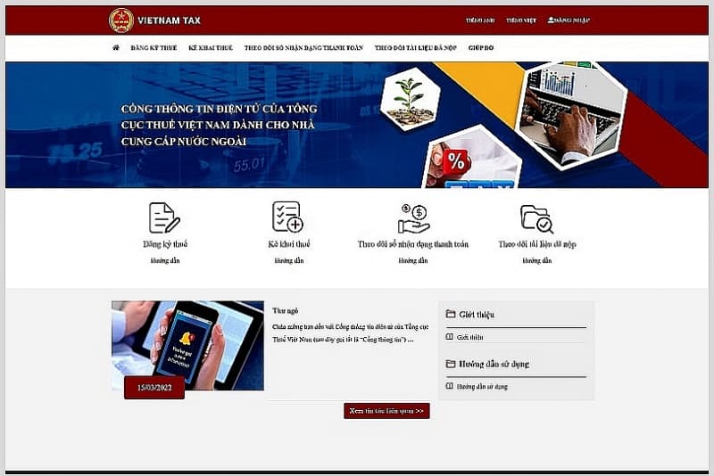 Foreign providers can make tax payments from anywhere