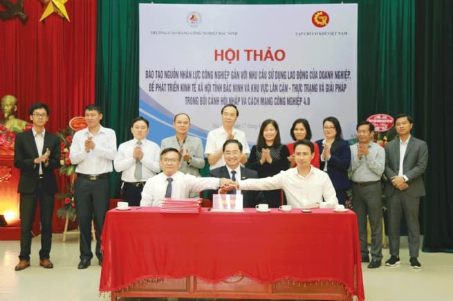 Bac Ninh College of Industry Productive “Dual Training“ Model