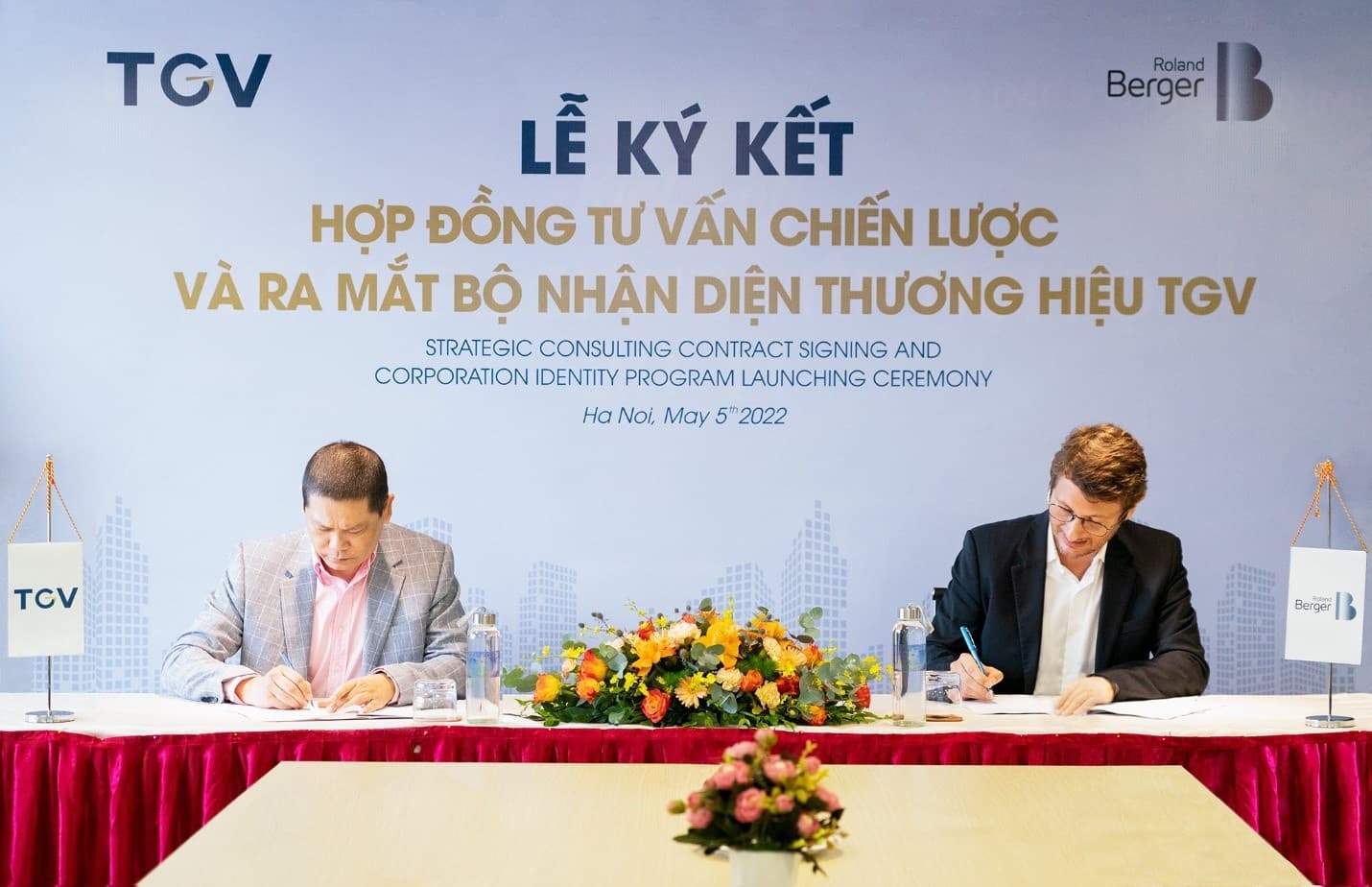 TGV signs strategic cooperation and launches new brand identity