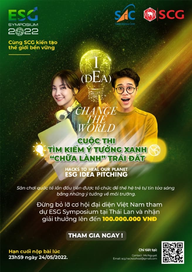SCG to Kick-off the First-Time-Ever “Hacks to Heal Our Planet" Competition in Vietnam