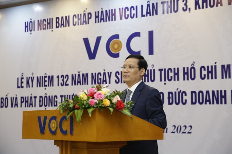 Chairman of VCCI: "Business ethics is the core of forming the culture of every business"