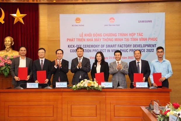 Projects on smart factory development launched in Vĩnh Phúc