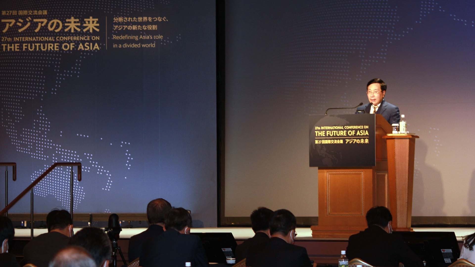 Vietnam calls on Asia to maintain peaceful, stable environment for prosperity