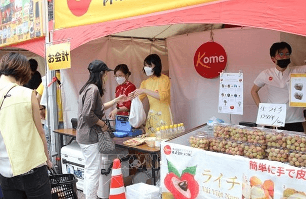 Vietnamese fruits attract attention at festival in Tokyo