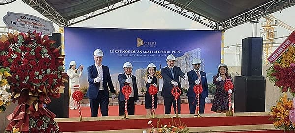 Masterise Homes tops up the Masteri Center Point on schedule