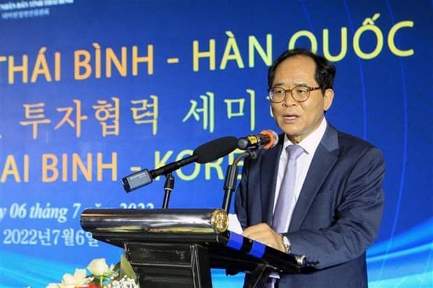 Great room and opportunities for RoK firms to expand investment in Thai Binh