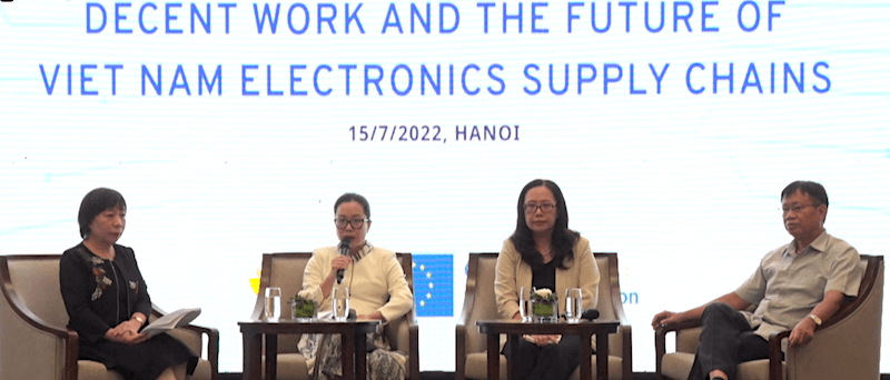 Promoting social dialogue and workplace compliance in Vietnam’s electronics industry