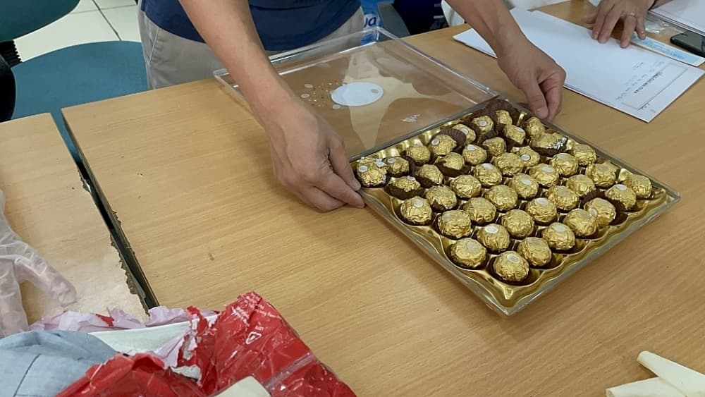 Drugs stashed in supplemental foods and beverages brought into Vietnam