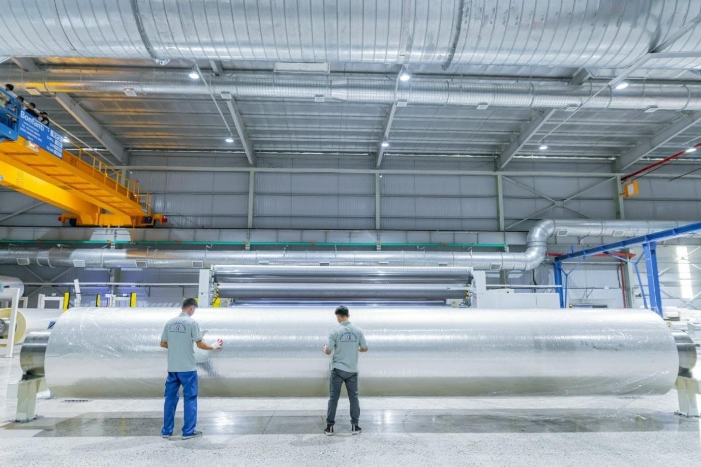 Plaschem’s state-of-the-art BOPP Film Factory coming on stream