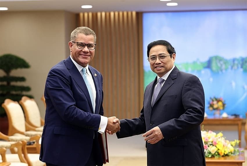 PM hails contributions of COP26 President