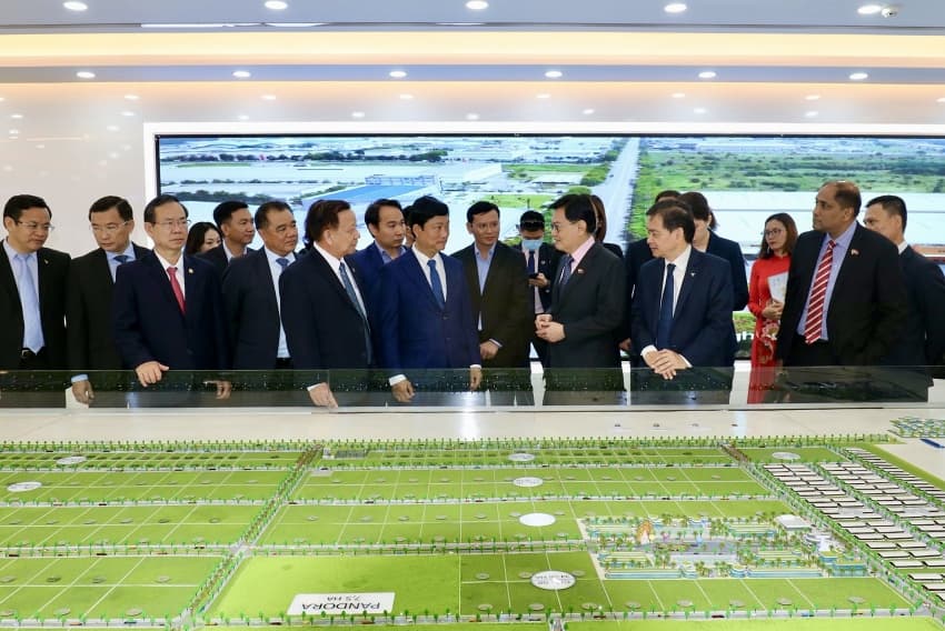Singapore deputy prime minister Heng Swee Keat visits VSIP