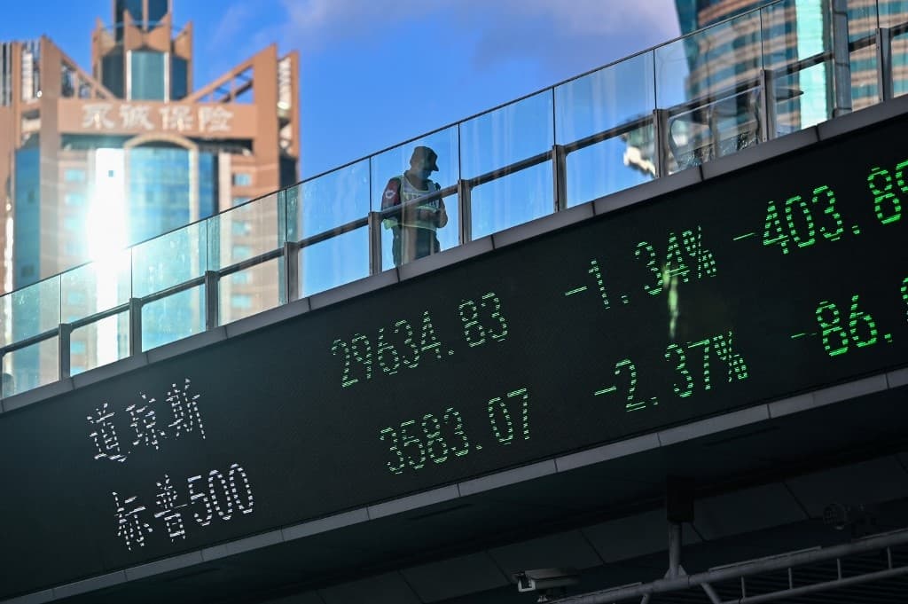 Most Asia markets rise on Fed bets as Hong Kong, Shanghai struggle