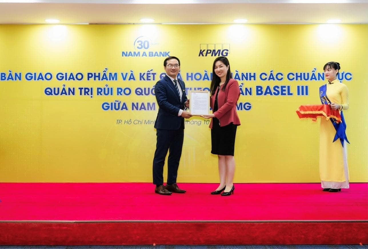 Nam A Bank completes risk management following Basel III standards