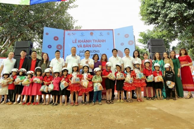 Generali Vietnam and the NFVC Inaugurate New Kindergarten Branch for Disadvantaged Children of Krong Nang District, Dak Lak Province