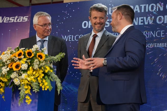 H.R.H The Crown Prince of Denmark Attends Opening Ceremony of Vestas’ New Office in Ho Chi Minh City