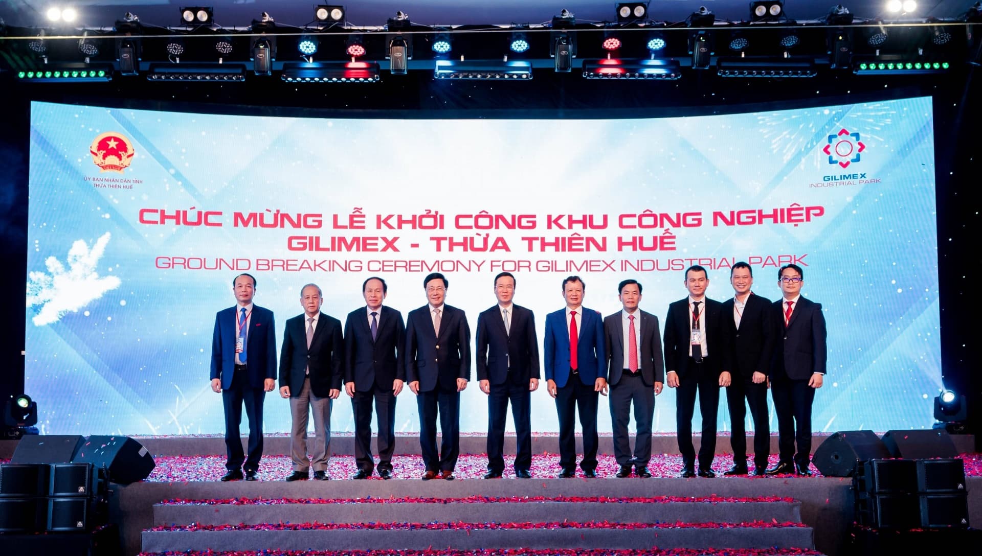 Gilimex Industrial Park construction kicks off