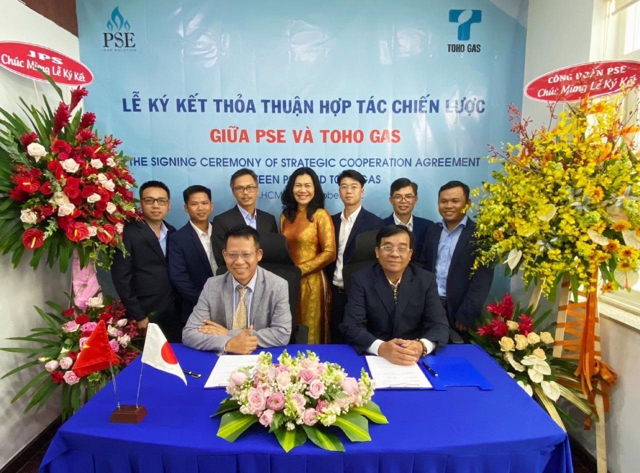 Toho Gas’ participation in Vietnam gas business