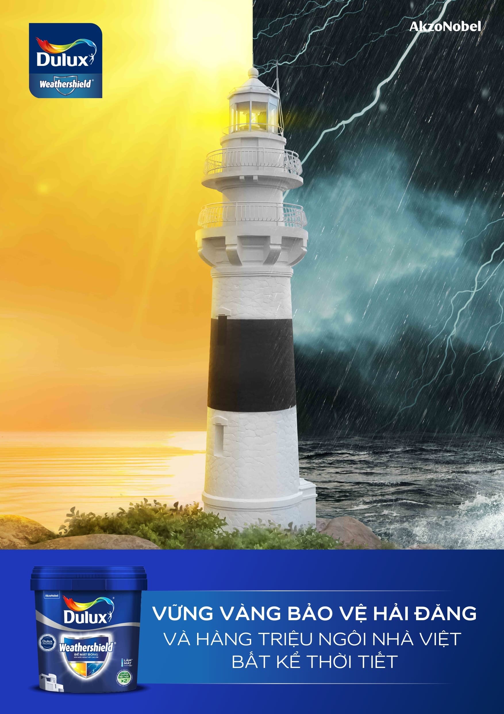 AkzoNobel Vietnam protects Cu Lao Xanh lighthouse from harsh weather