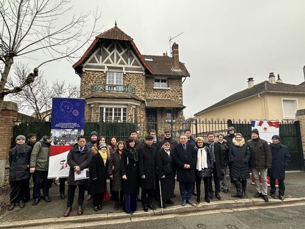 50th anniversary of Paris Peace Accords signing celebrated in French city