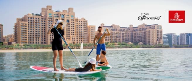 Fly Emirates to Dubai and Enjoy a Free Night’s Stay at Fairmont The Palm