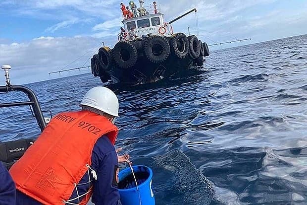 Philippines races to prevent oil spill from sunken tanker