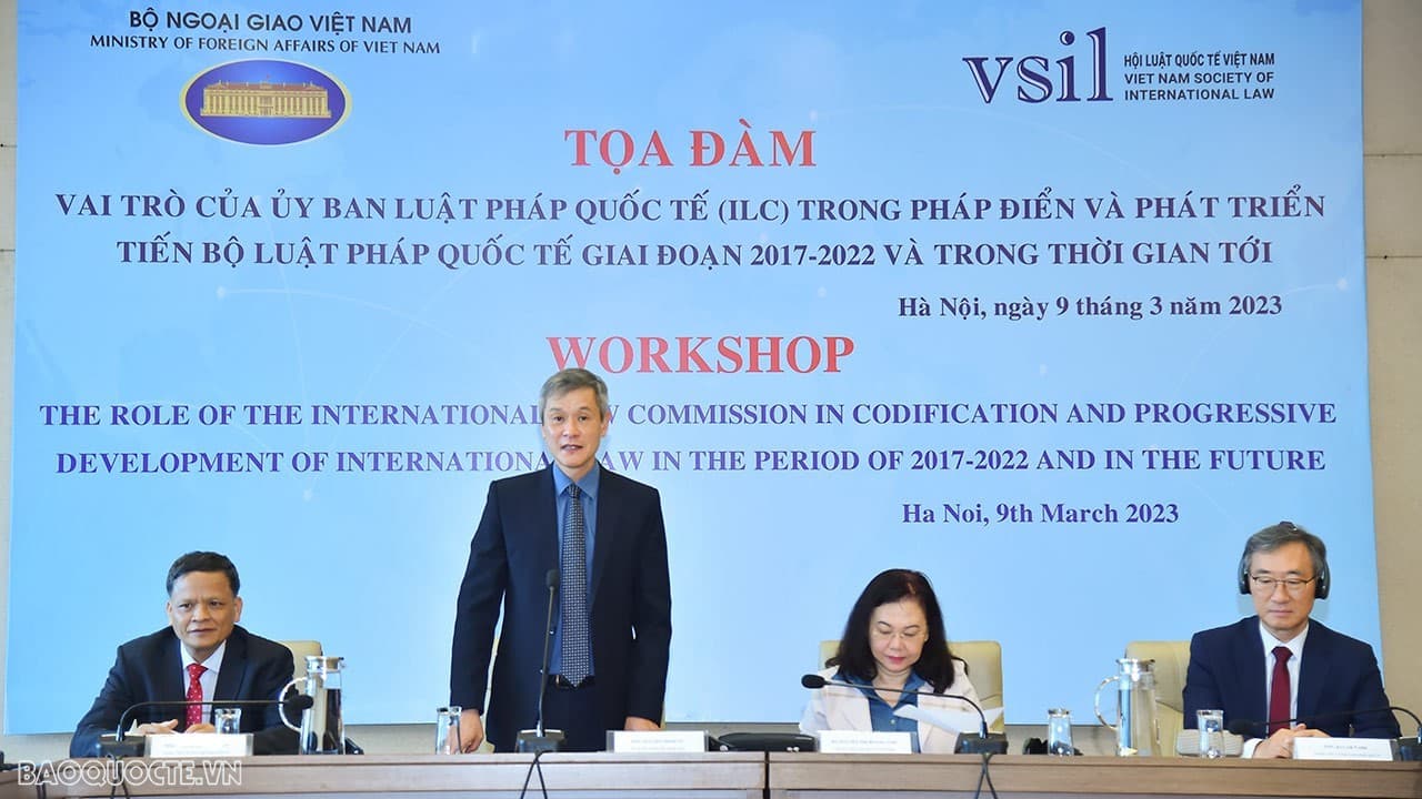 Workshop on Int’l Law Commission’s role in int’l law development