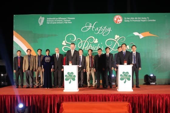 Quang Tri, Irish Embassy mark Ireland's St. Patrick’s Day