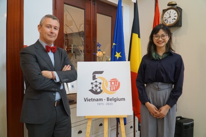 Logo marks 50 years of diplomatic ties between Viet Nam and Belgium