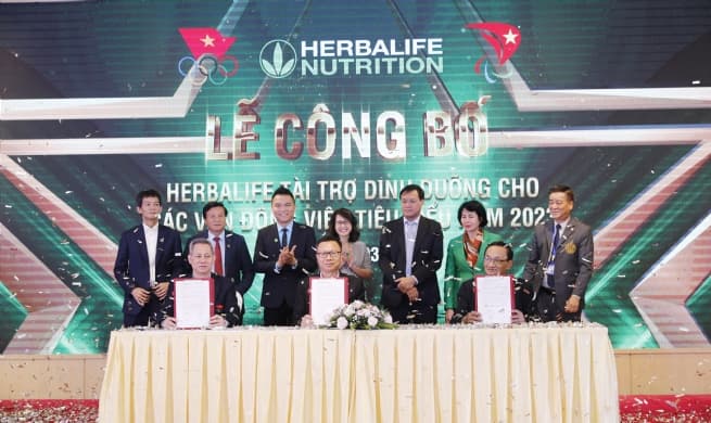 Herbalife Vietnam Sponsors Nutrition Products for Vietnamese Athletes in 2023