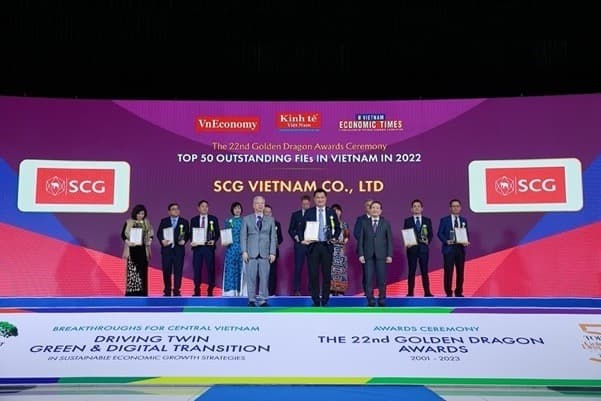 SCG Named among Top 50 Outstanding FIEs, Honored as Pioneer in ESG Practices