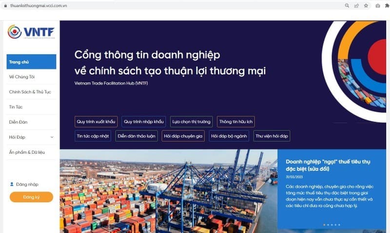 Portal launched to facilitate trade for Vietnamese enterprises