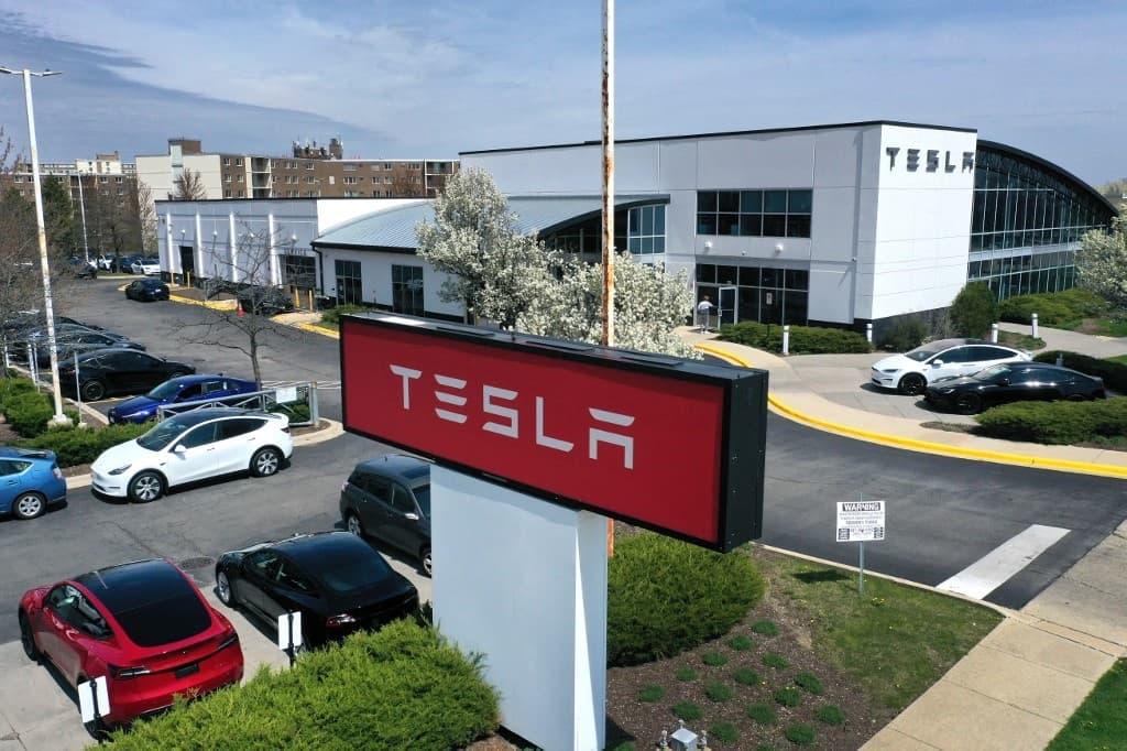 Tesla profits fall on vehicle price cuts sending shares down