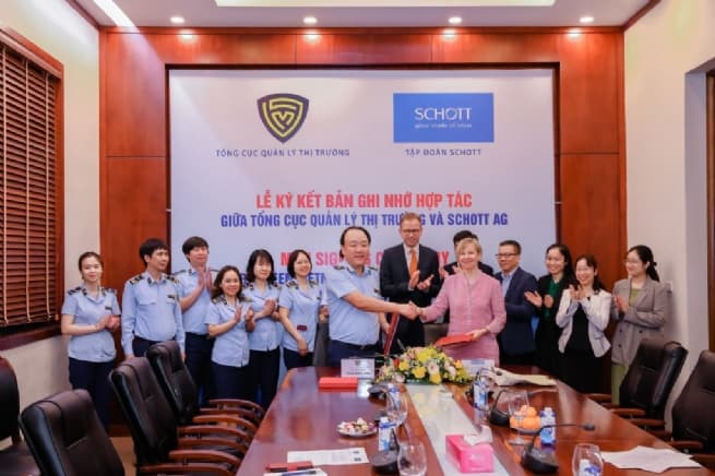 SCHOTT AG, Vietnam Directorate of Market Surveillance Sign MOU to Fight Fake Products and Violations of IP Rights