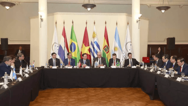 NA Chairman, MERCOSUR Parliament's leaders hold talks