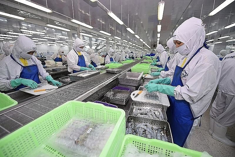 Australia is the second-largest shrimp import market of Vietnam in the CPTPP